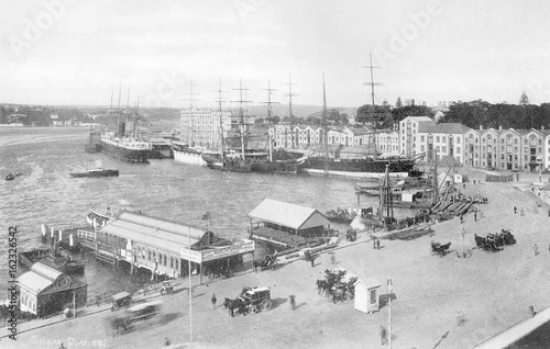Photography Cutty Sark' Loading. Date: circa 1880