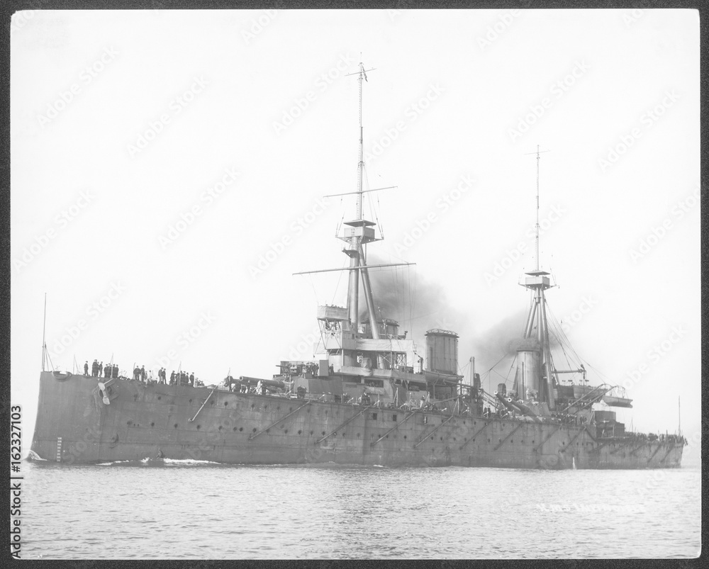 Hms Invincible. Date: circa 1914