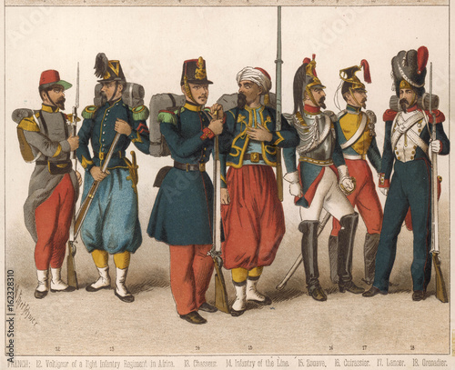 French Soldiers. Date: 1830 onwards