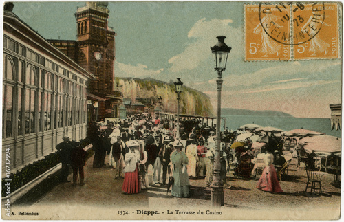 Dieppe Casino. Date: circa 1912