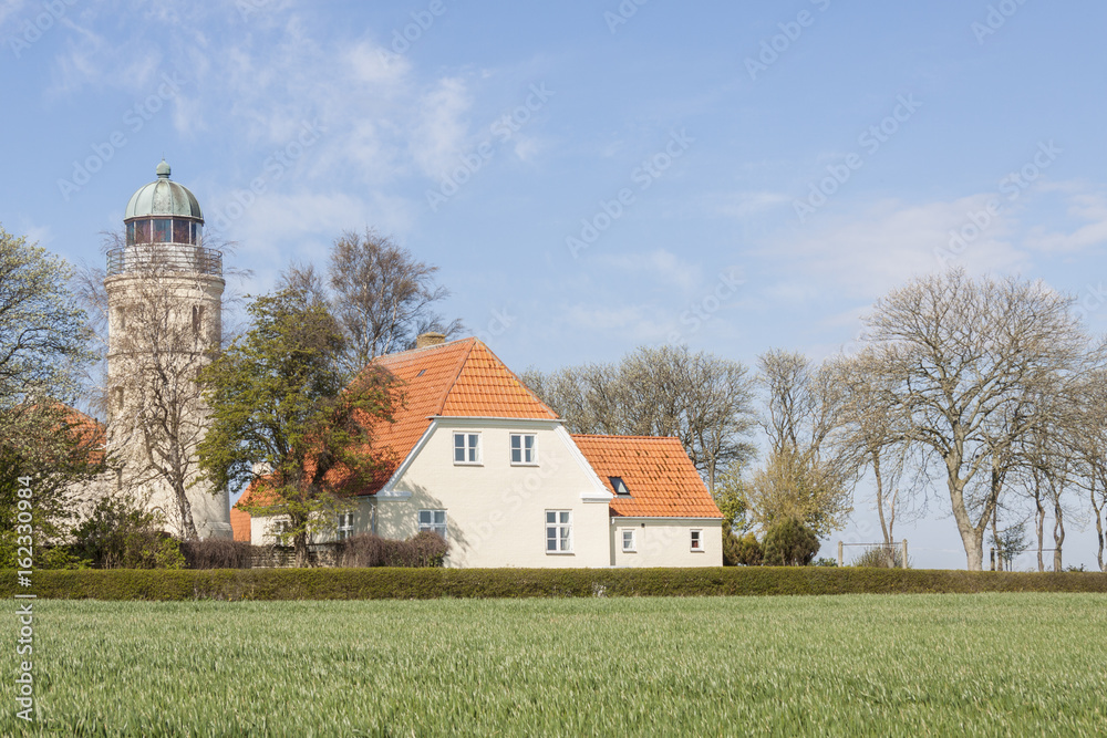 Obraz premium Lighthouse near Sonderby, Denmark