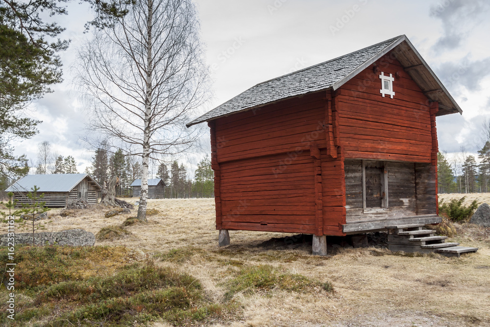 Halsingegard historic village - Sweden Halsingegard historic village - Sweden