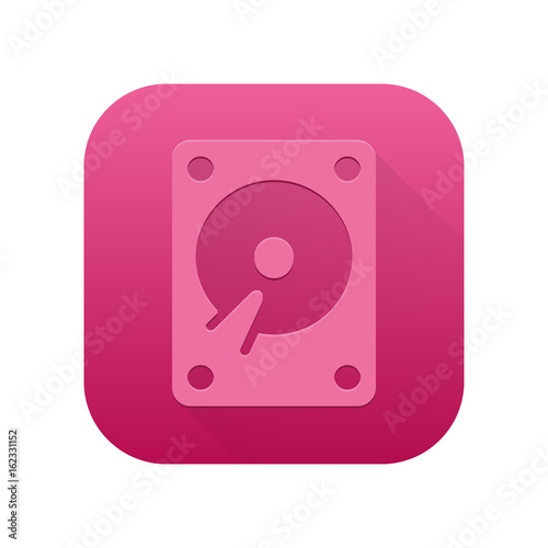 Matte Long Shadow App-Icon