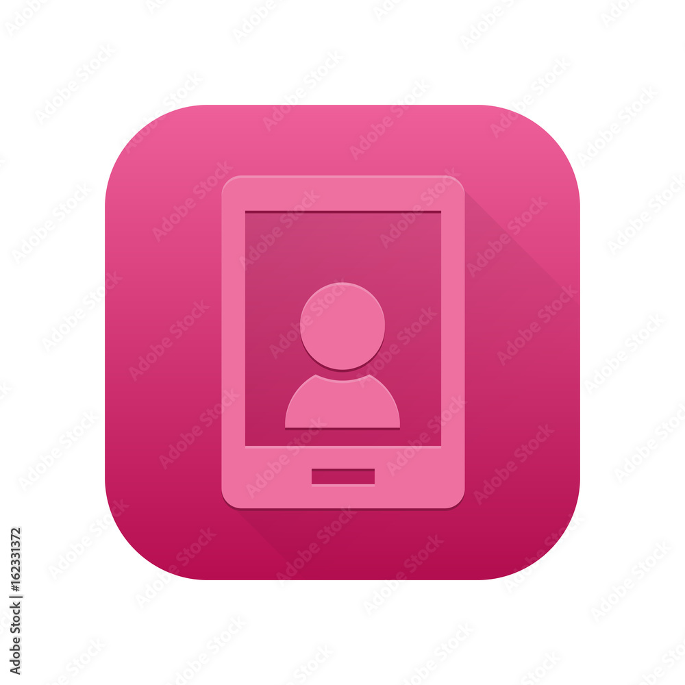 Matte Long Shadow App-Icon Matte Long Shadow App-Icon