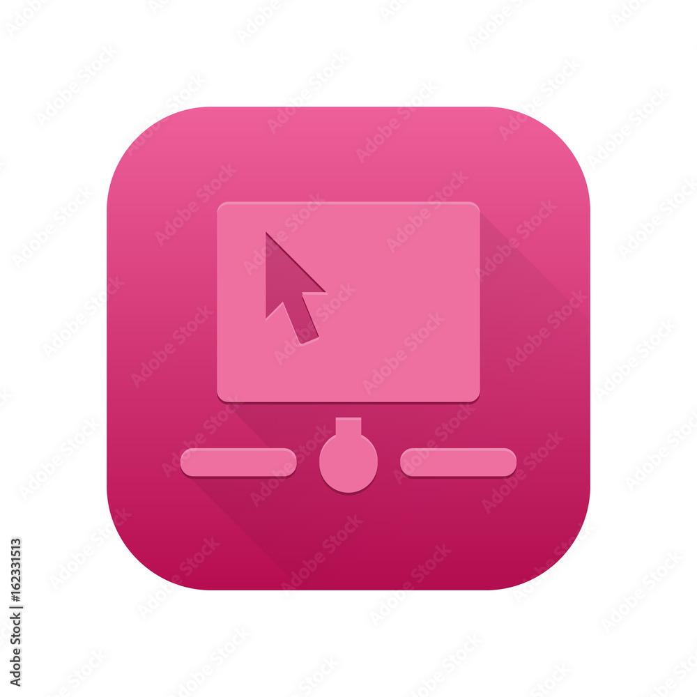Matte Long Shadow App-Icon