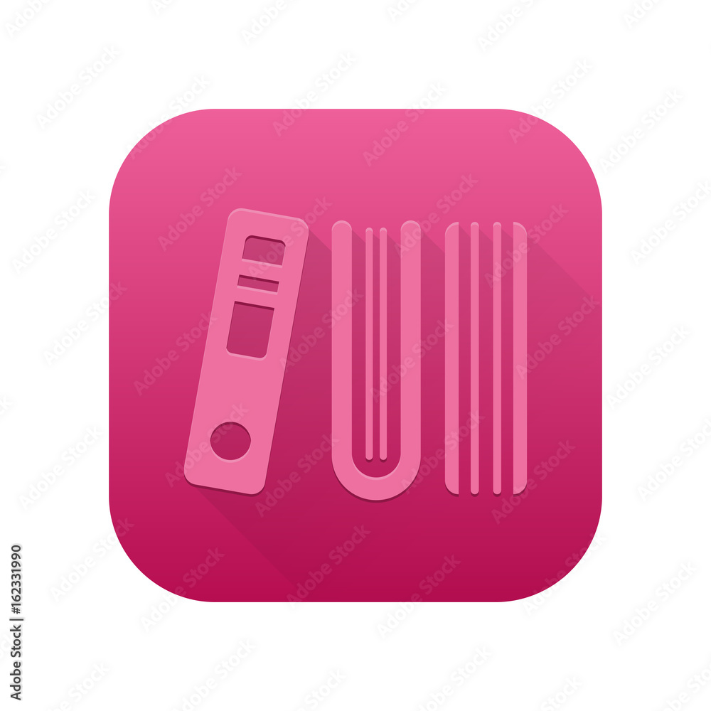 Matte Long Shadow App-Icon Matte Long Shadow App-Icon