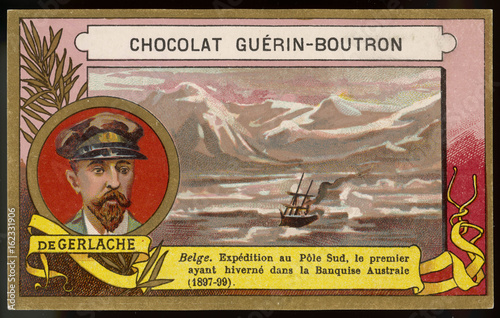 Adrien De Gerlache. Date: 1866 - after 1905 photo
