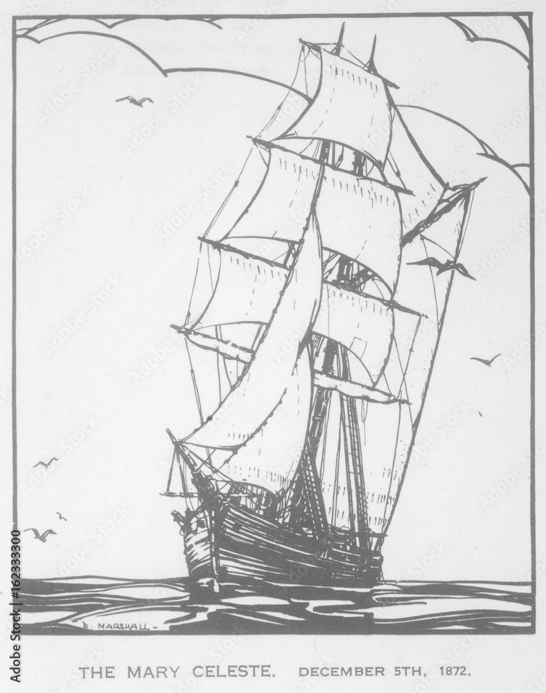 Φωτογραφία Ships - 'Mary Celeste'. Date: 5 December 1872