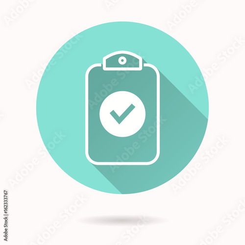 Checklist vector icon.