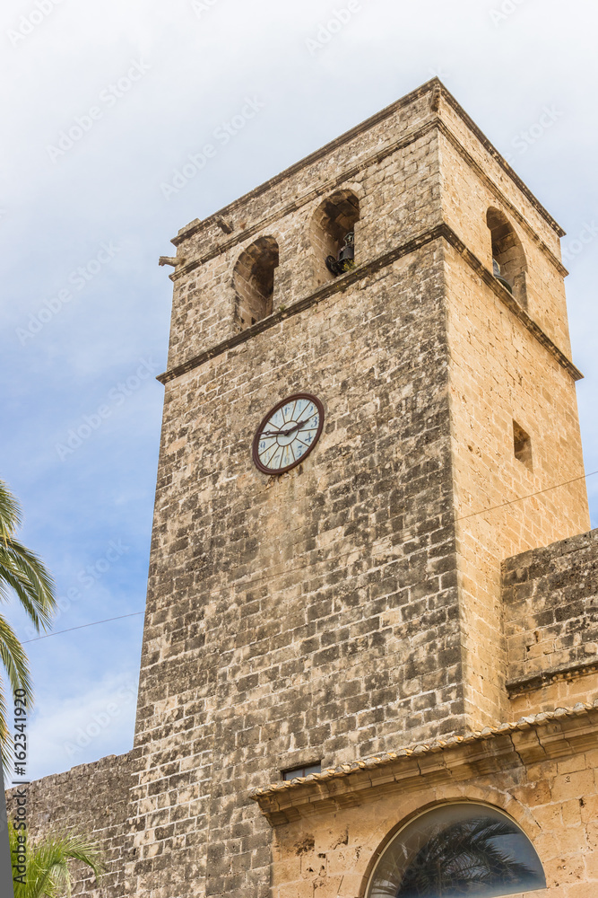 Tower of the church of Javea
