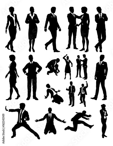 People Business Silhouettes photo
