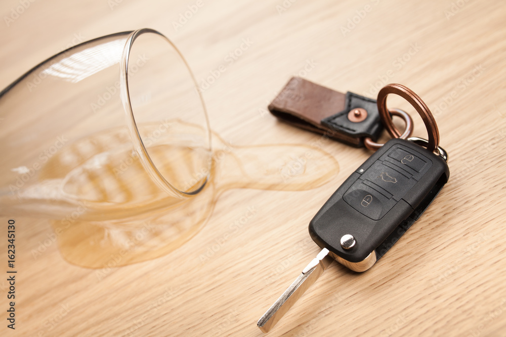 Drunk driving concept Drunk driving concept
