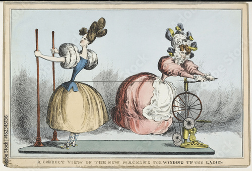 Machine for Tight Lacing. Date: circa 1830