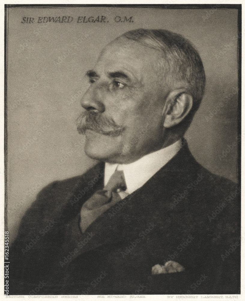 Edward Elgar. Date: 1857 - 1934