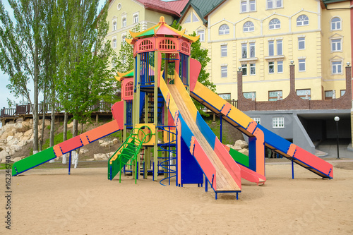 Colorful children playground