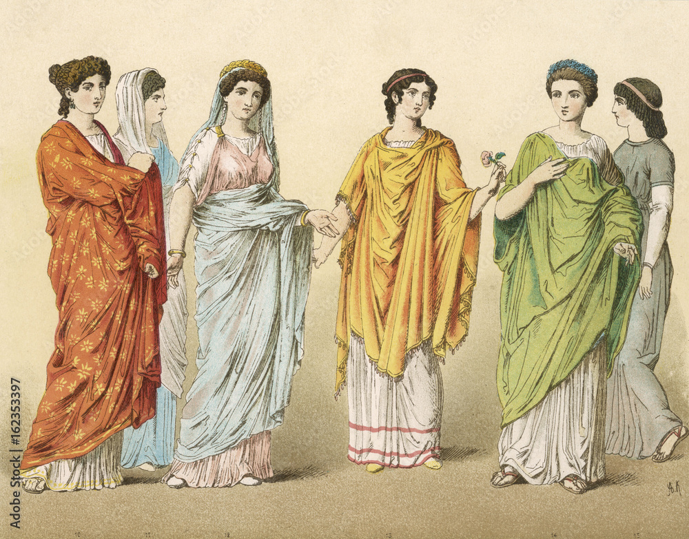 Patrician Ladies - Slave. Date: ANCIENT ROME
