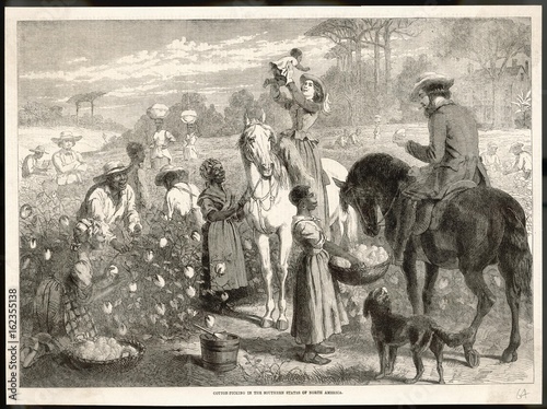 Slavery - North America. Date: 1864