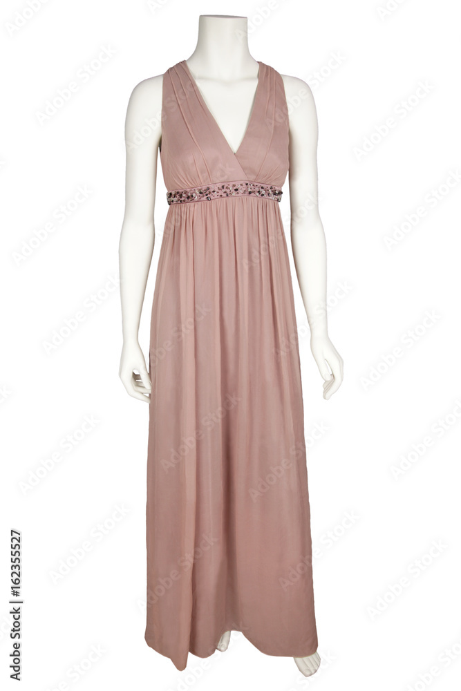 Fashionable cocktail dress on women dummy Fashionable cocktail dress on women dummy