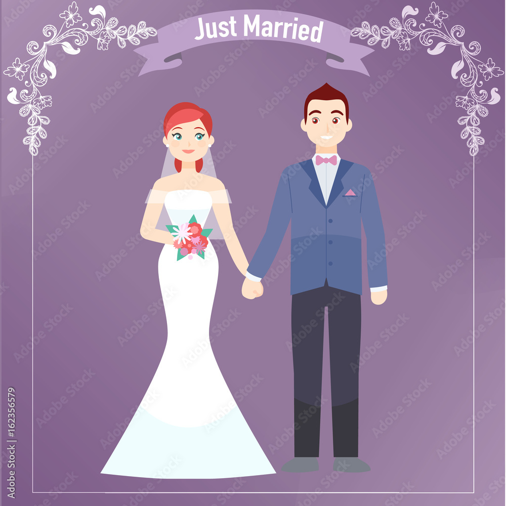 The Bride and Groom just married brochure The Bride and Groom just married brochure