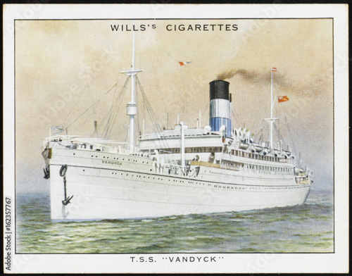 Vandyck Steamship. Date: 1921