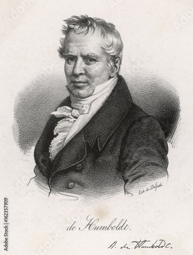 Humboldt - Delpech. Date: 1769 - 1859 photo