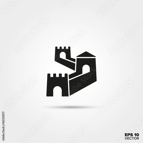 Foto Great Wall of China Icon