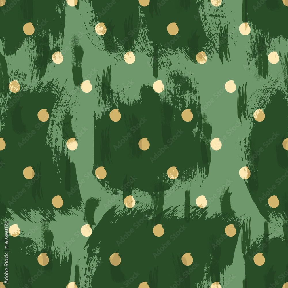 Seamless colorful pattern with circles