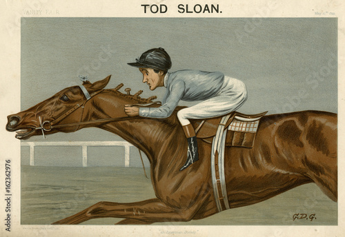 Tod Sloan   jockey  . Date: 1899