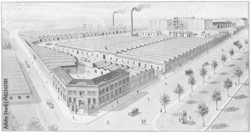 Bianchi M'Cycle Factory. Date: 1917