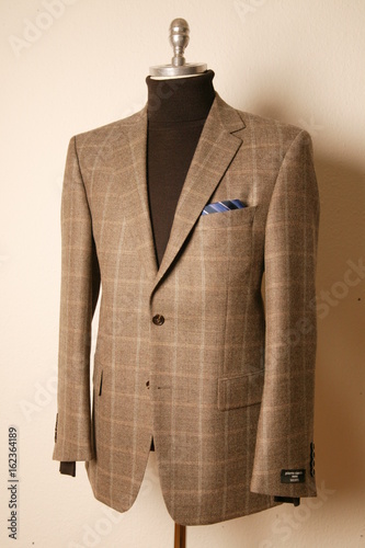 Men dummy in suit