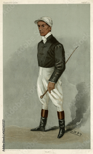 Jockey - Fred Rickaby Vf. Date: 1901