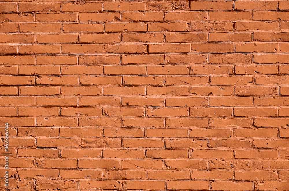 Obraz premium Red brick wall texture background