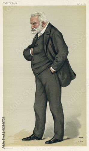 Принти на полотні Victor Hugo - Vanity Fair. Date: 1802 - 1885