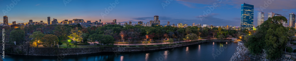 Fototapeta premium Osaka cityscape