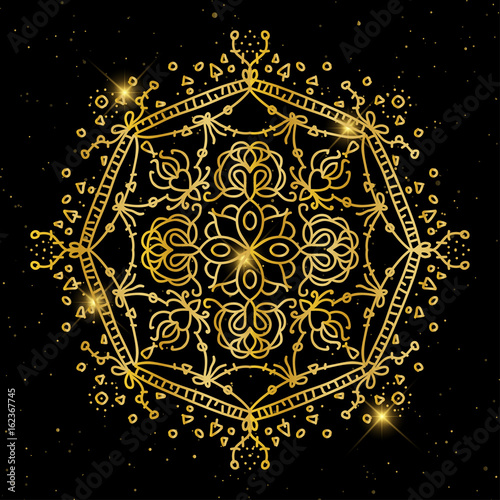 Vintage decorative elements. Business Cards. Ornamental floral. Oriental pattern, vector illustration. Islam, Arabic Indian turkish motifs