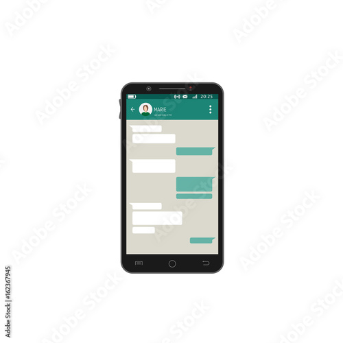 Mobile smartphone app talking