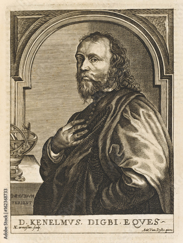 Foto Sir Kenelm Digby - Larmess. Date: 1603 - 1665