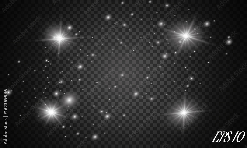 Obraz premium Vector isolated spotlight. Light effect