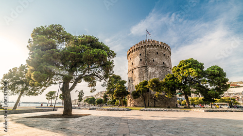 White Tower of Thessaloniki, Greece photo