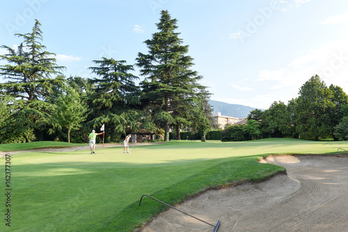 Wallpaper Mural The golf course at Magliaso on Switzerland Torontodigital.ca