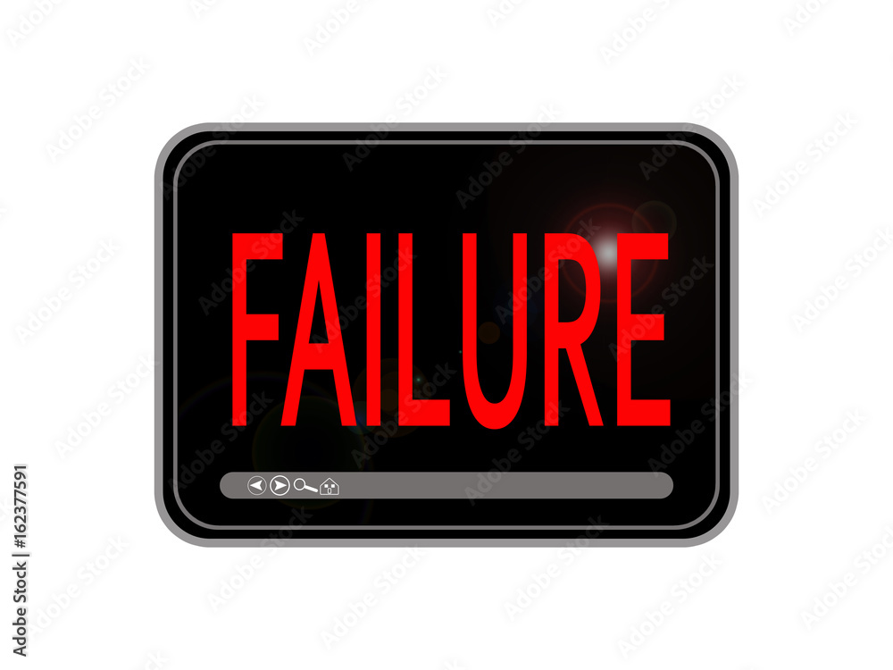 Failure on computer 
