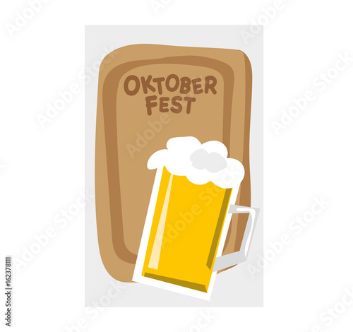 Oktoberfest Einladungskarte