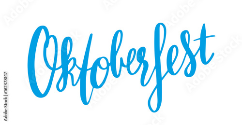 Oktoberfest Schreibschrift