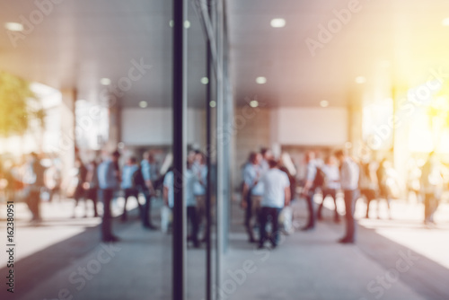 Abstract blur business and entrepreneurship background