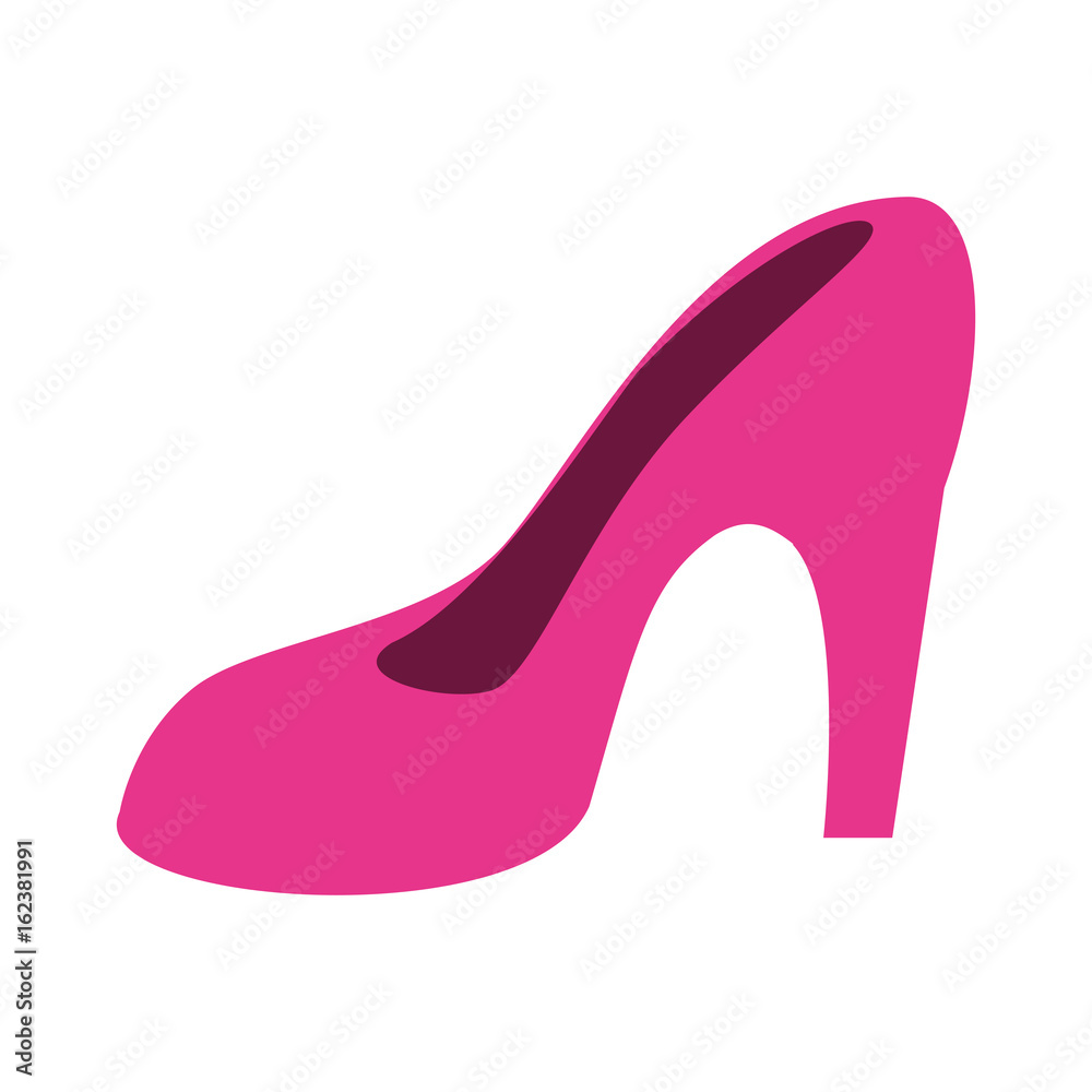 stiletto heel shoe icon image vector illustration design stiletto heel shoe icon image vector illustration design