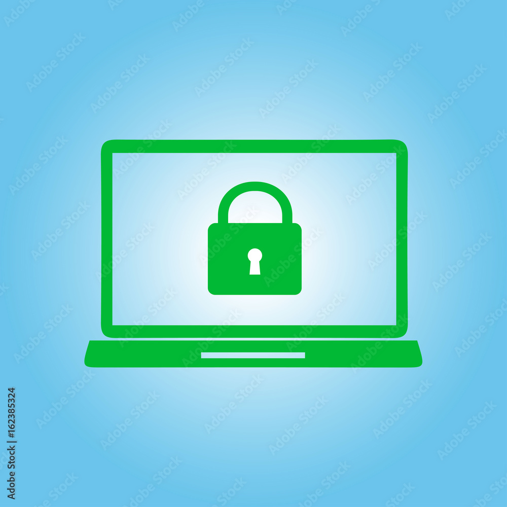 Internet security concept icon. Identification and protection symbol. Internet security concept icon. Identification and protection symbol.