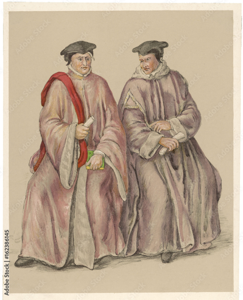 Elizabethan Judges. Date: 16th century