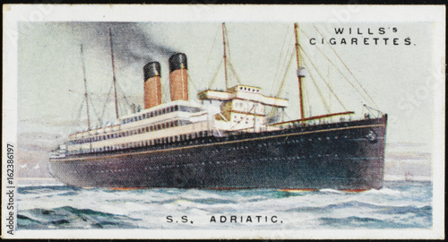 Steamship 'Adriatic'. Date: 1924