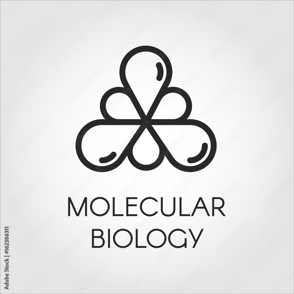 Genetic Biology Logo. Simple Illustration Of Genetic Biology Vector Logo  For Web Royalty Free SVG, Cliparts, Vectors, and Stock Illustration. Image  88840639.