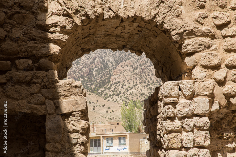 Fototapeta premium Espakhu Temple, North Khorasan, Iran